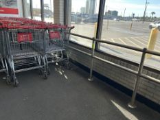 CART CONTAINMENT RAILING