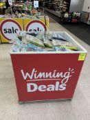 36IN X 36IN PORTABLE BIN STYLE MERCHANDISERS