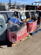 TWO PALLETS OF SHELVING SPANNER