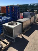 ICE-O-MATIC ICE MAKER, BIN AND CONDENSER