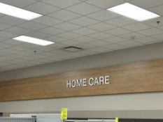 HOME CARE WALL LETTERING