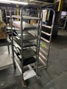 MEAT RACKS W/ CONTENTS