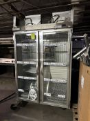 BEVERAGE AIR TWO GLASS DOOR FREEZER