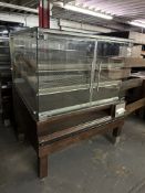 TWO DOOR DRY PASTRY DISPLAY CASE