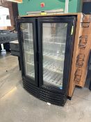 2015 IMBERA TWO GLASS DOOR BEVERAGE COOLER