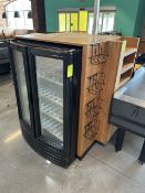 CHECK LANE MERCHANDISER W/ COOLER CUTOUT