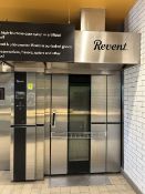 2015 REVENT NATURAL GAS DOUBLE RACK OVEN