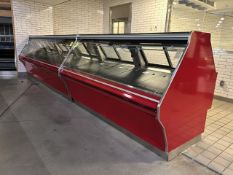 2015 HILL PHOENIX GLYCOL MEAT SERVICE CASES W/ PUMP