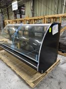 NEW STRUCTURAL CONCEPTS 8FT CURVED GLASS GLYCOL SERVICE CASE