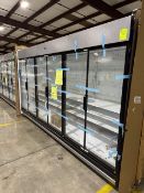 NEW 2021 HUSSMANN 12FT MULTIDECK W/ MED TEMP DOORS