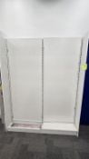 34FT OF PHARMACY WALL SHELVING