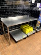 STAINLESS STEEL TABLE