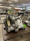 HOBART 1/2 HP MANUAL DELI SLICER W/ PORTION SCALE