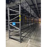 10) sections of pallet racking