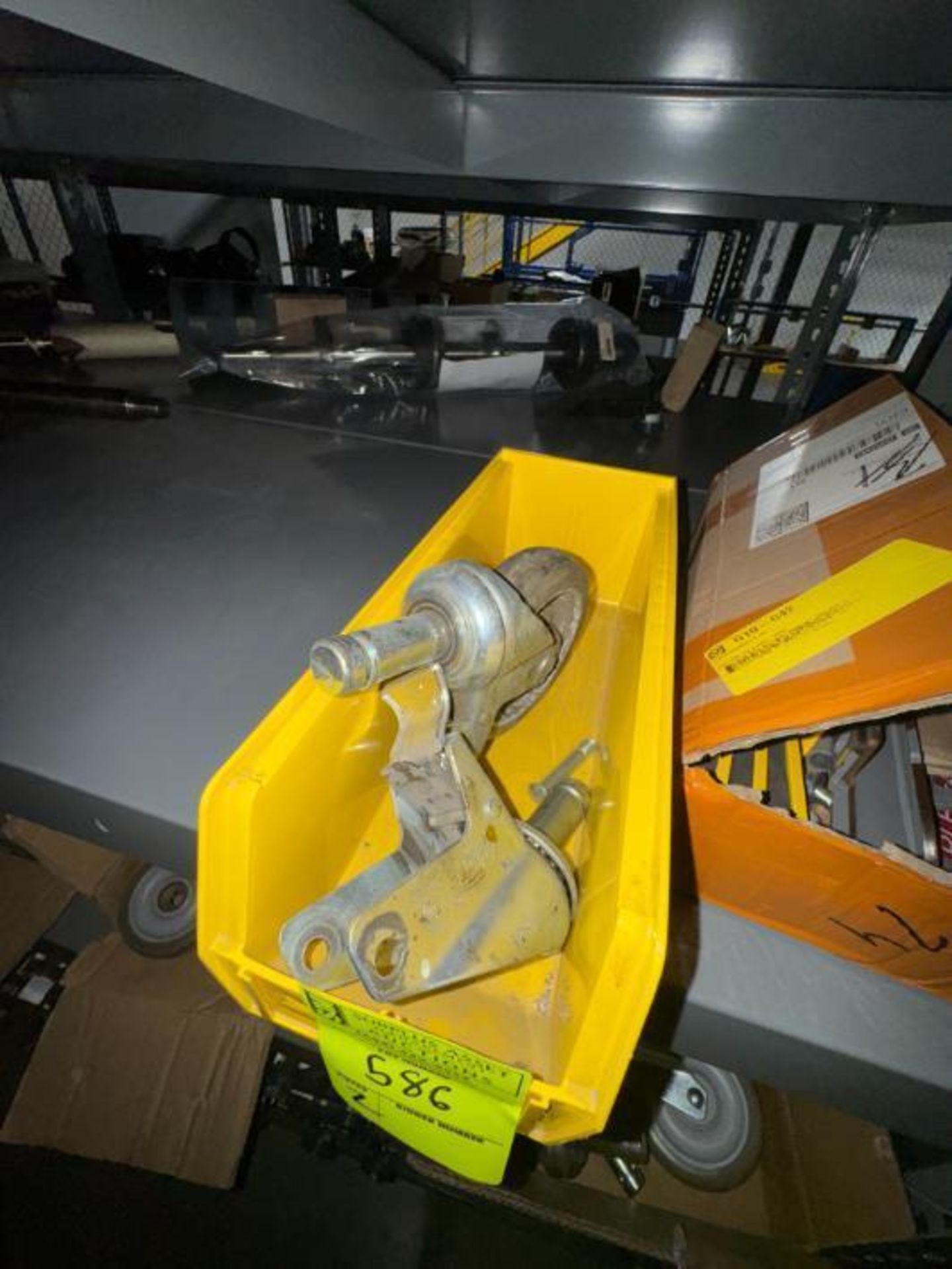 contents of 2) shelves- parts for carts - Image 2 of 5