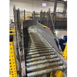 Invata powered roller conveyor w/ 16' uprights
