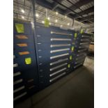 Vidmar 9-drawer parts cabinet, no contents