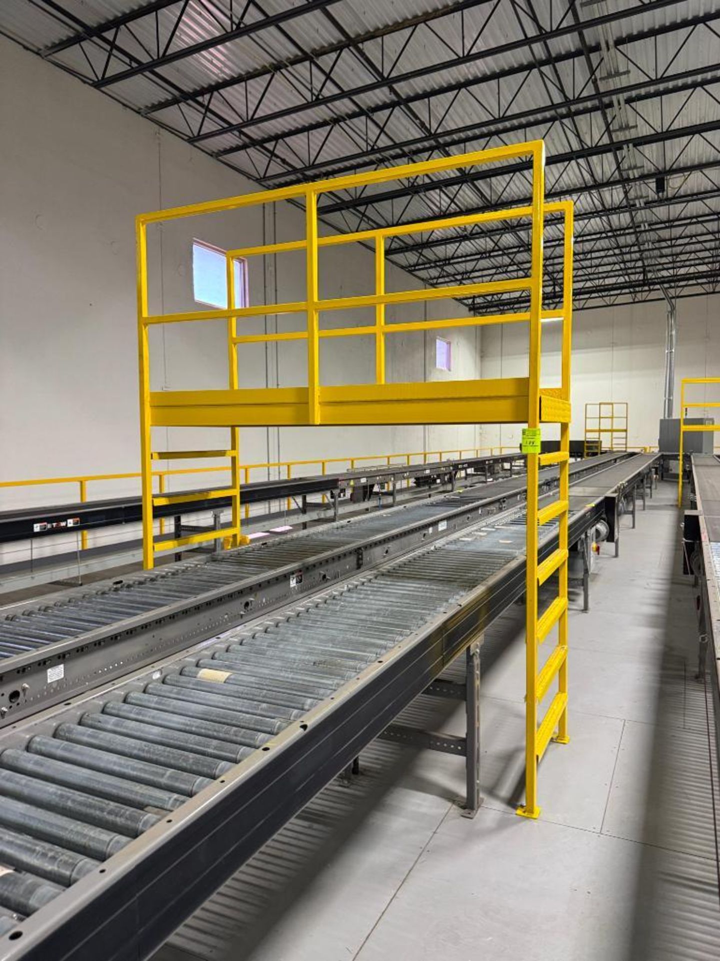 conveyor crossover, over 2) conveyors