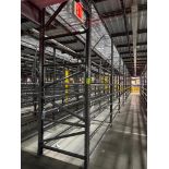 10) sections of pallet racking