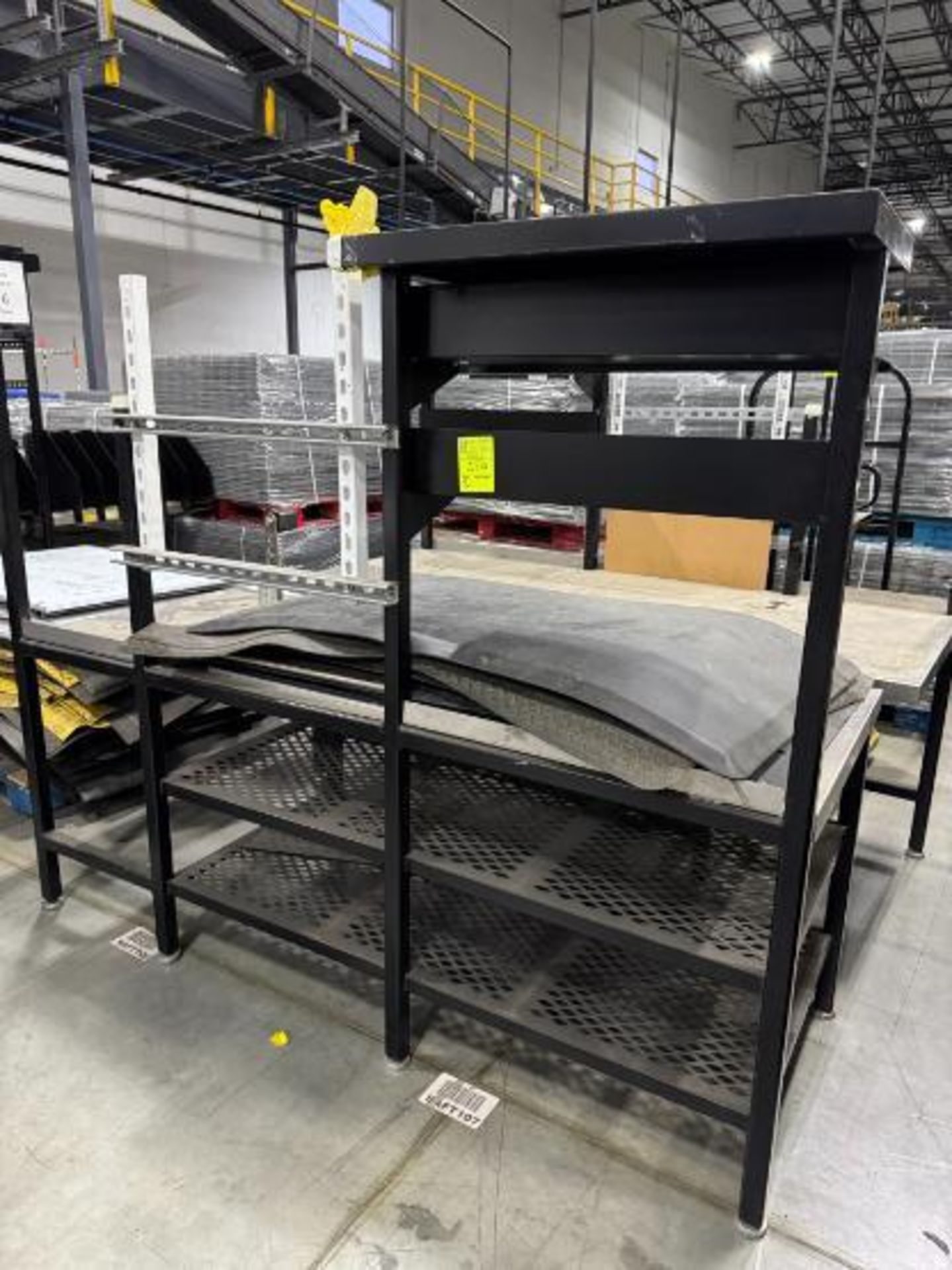 steel frame work benches w/ stainless work surface