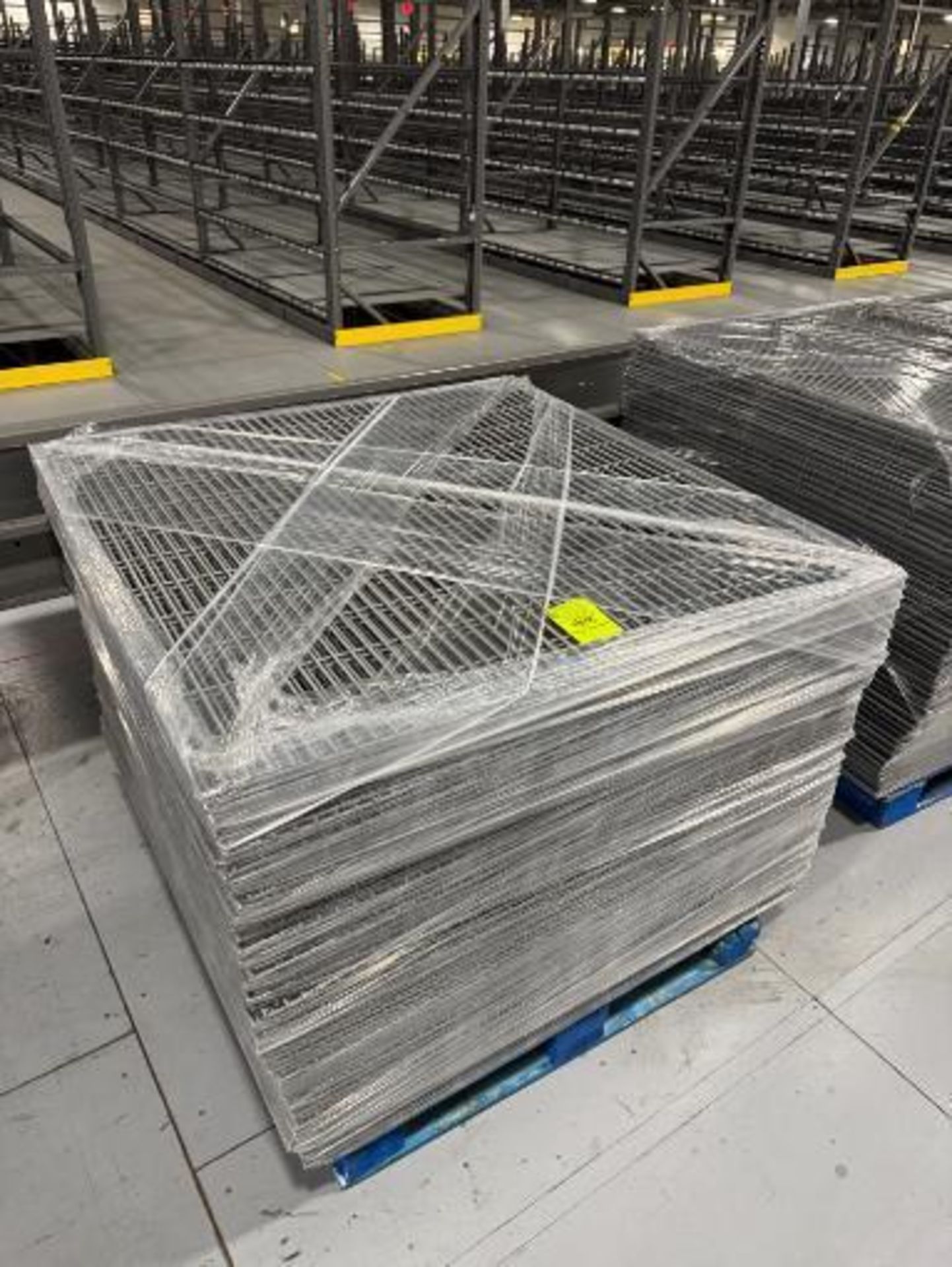 pallets of pallet racking decking