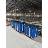 soft bins, on casters