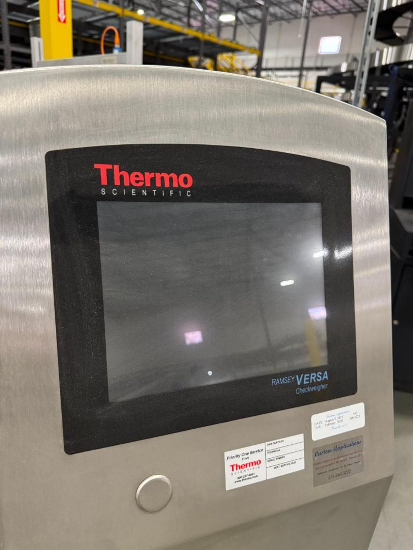 Thermo Fisher belt scale checkweigh - Image 5 of 5