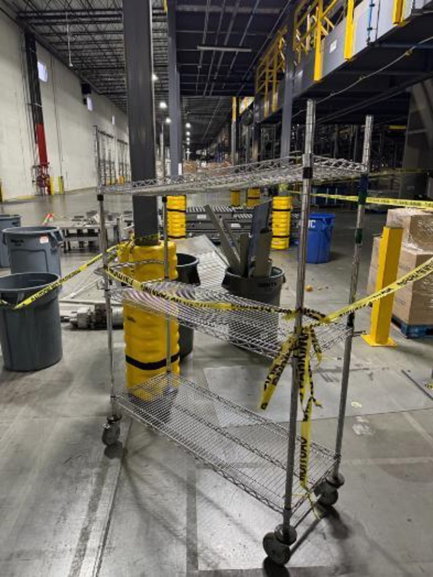 group of misc- roller conveyors & stands, motors, parts, - Image 9 of 10