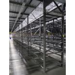 12) sections of pallet racking