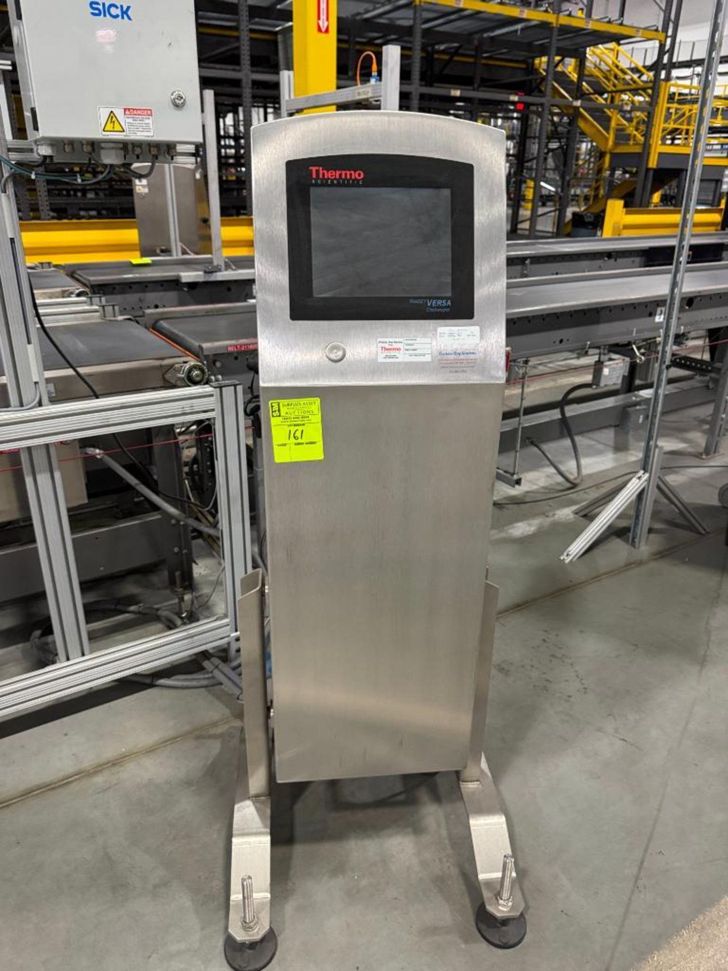 Thermo Fisher belt scale checkweigh