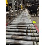 Invata partially powered roller conveyor w/ pack stations