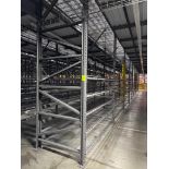 10) sections of pallet racking