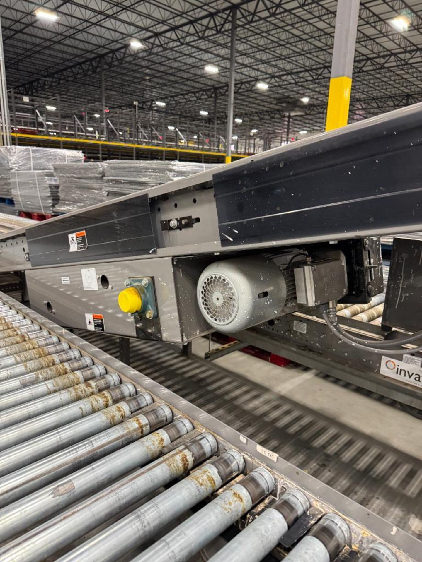 Invata conveyor belt w/ decline - Image 3 of 4