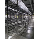 12) sections of pallet racking