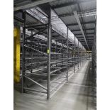 12) sections of pallet racking