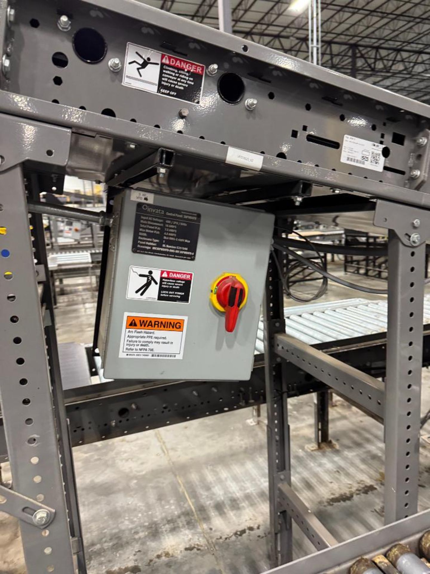 Invata conveyor belt w/ decline - Image 4 of 4
