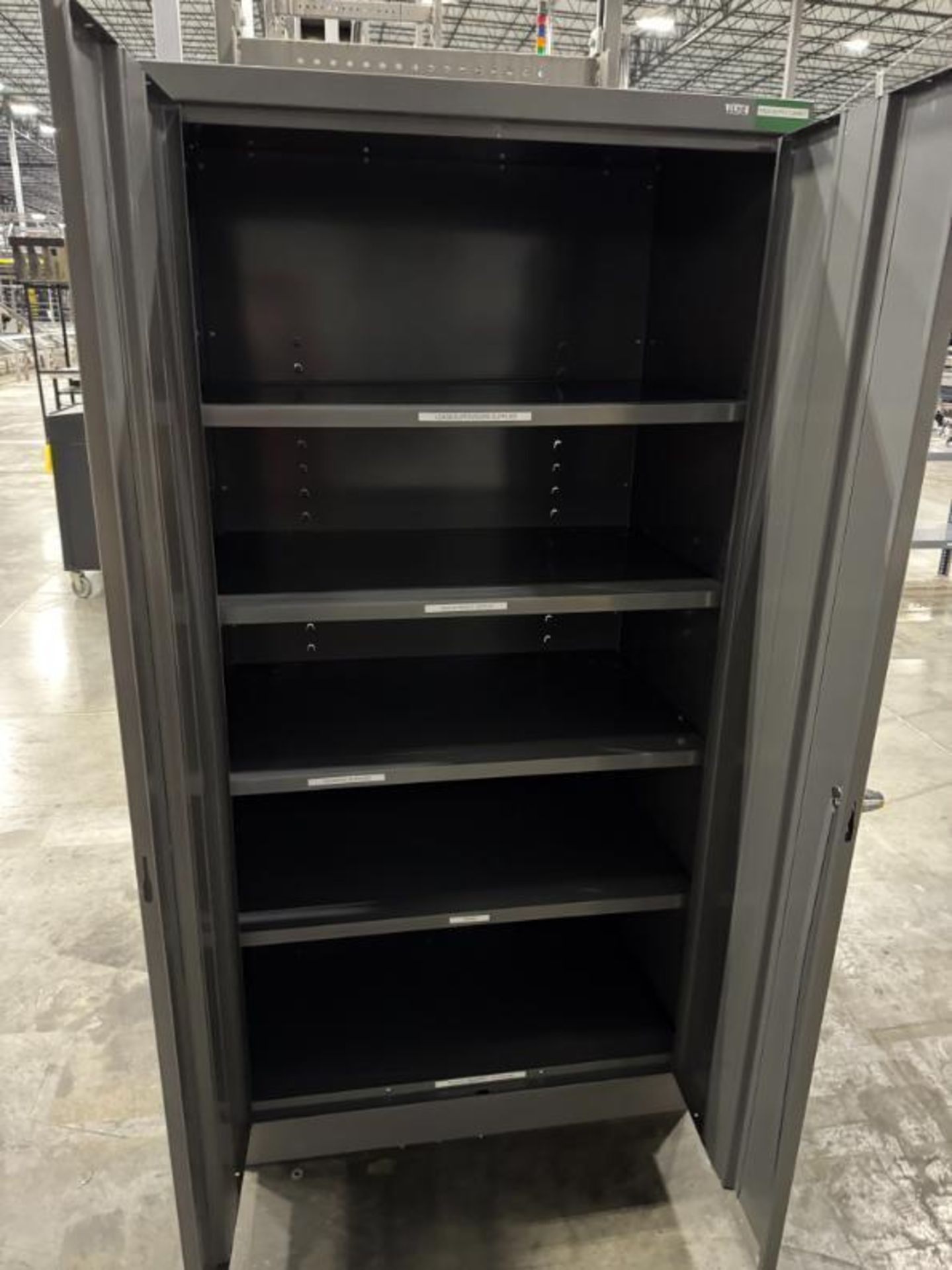 steel supply cabinet - Image 2 of 2