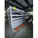 warehouse shelving unit, no contents