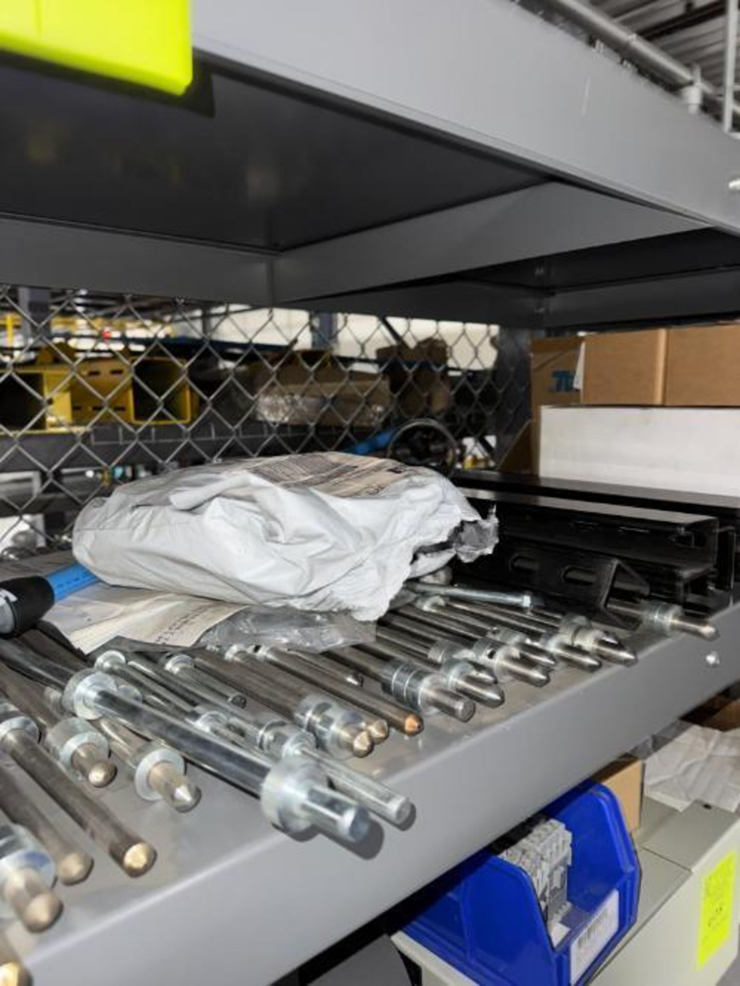 contents of shelf- power supplies, conveyor parts, etc - Image 3 of 6