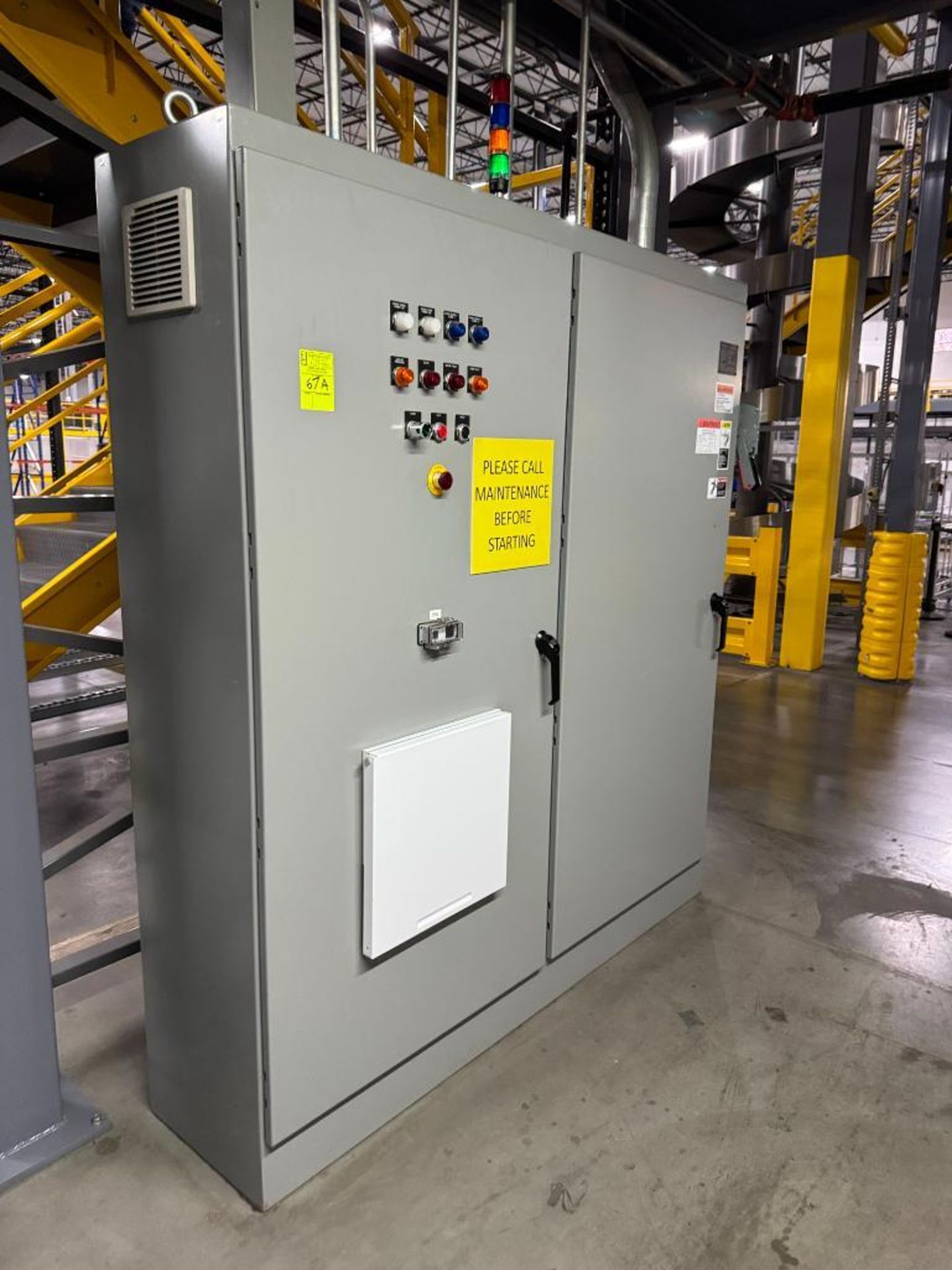 conveyor control panel