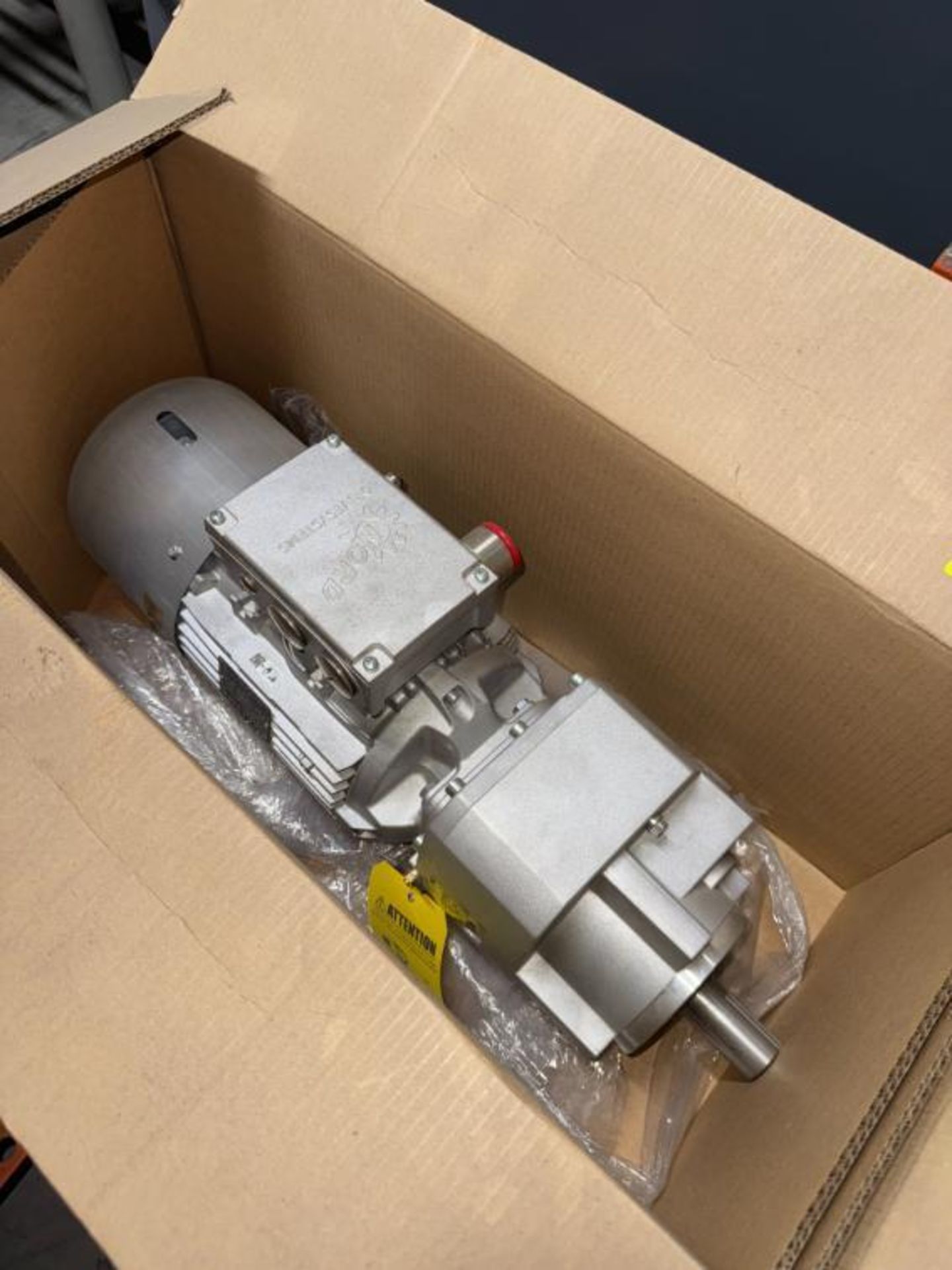 Nord electric motor & gear box, NEW