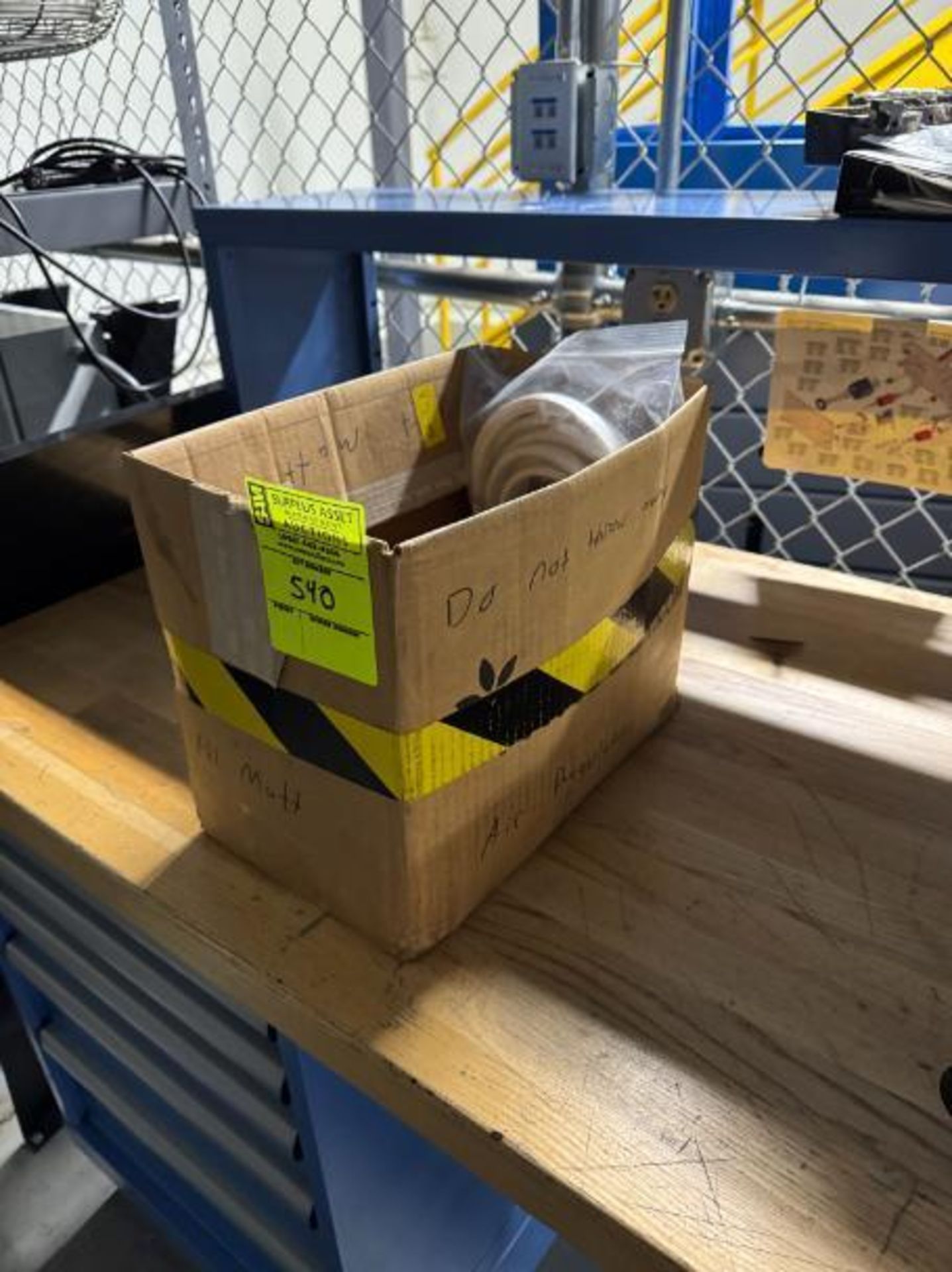 box of pneumatic valves w/ psi dials - Image 2 of 2