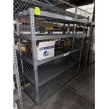 warehouse shelving unit, no contents