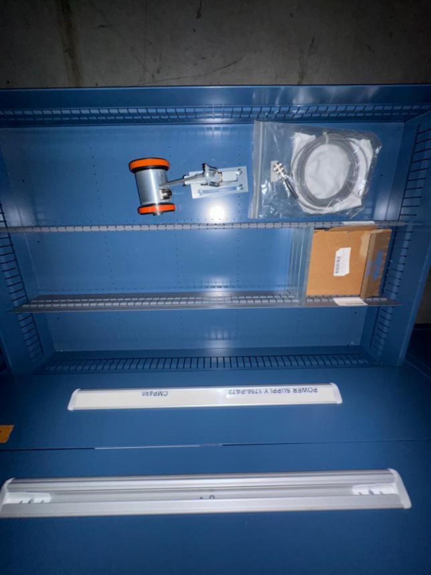 contents of 3) drawers- Sick bar code scanner parts, etc - Image 3 of 3