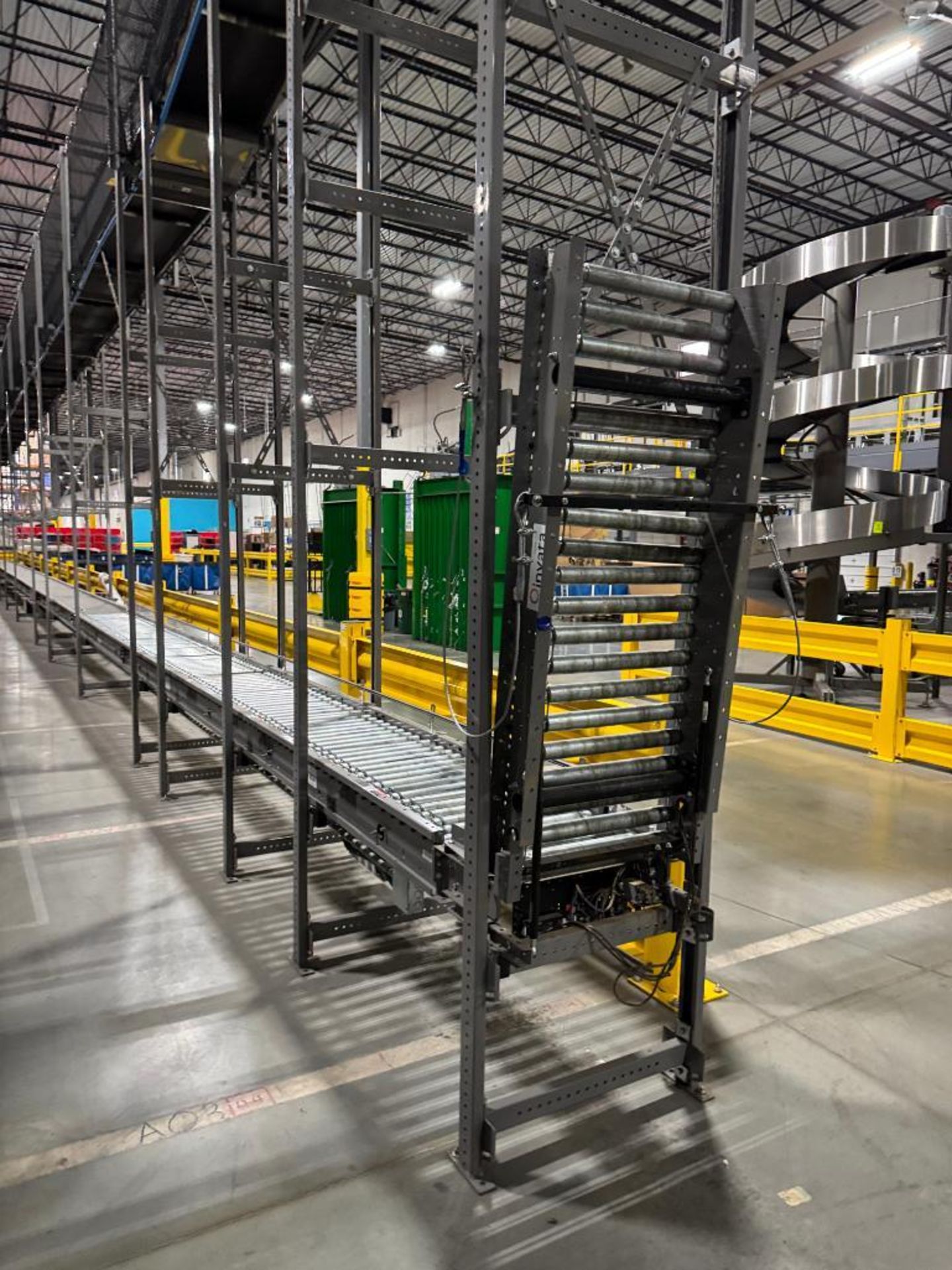 Invata powered roller conveyor w/ 5' bridge - Image 2 of 4