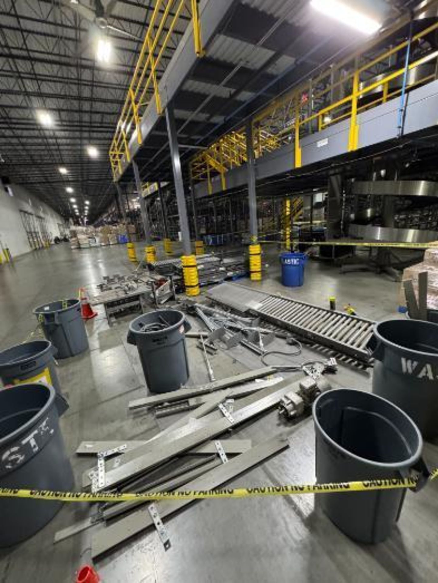 group of misc- roller conveyors & stands, motors, parts, - Image 10 of 10