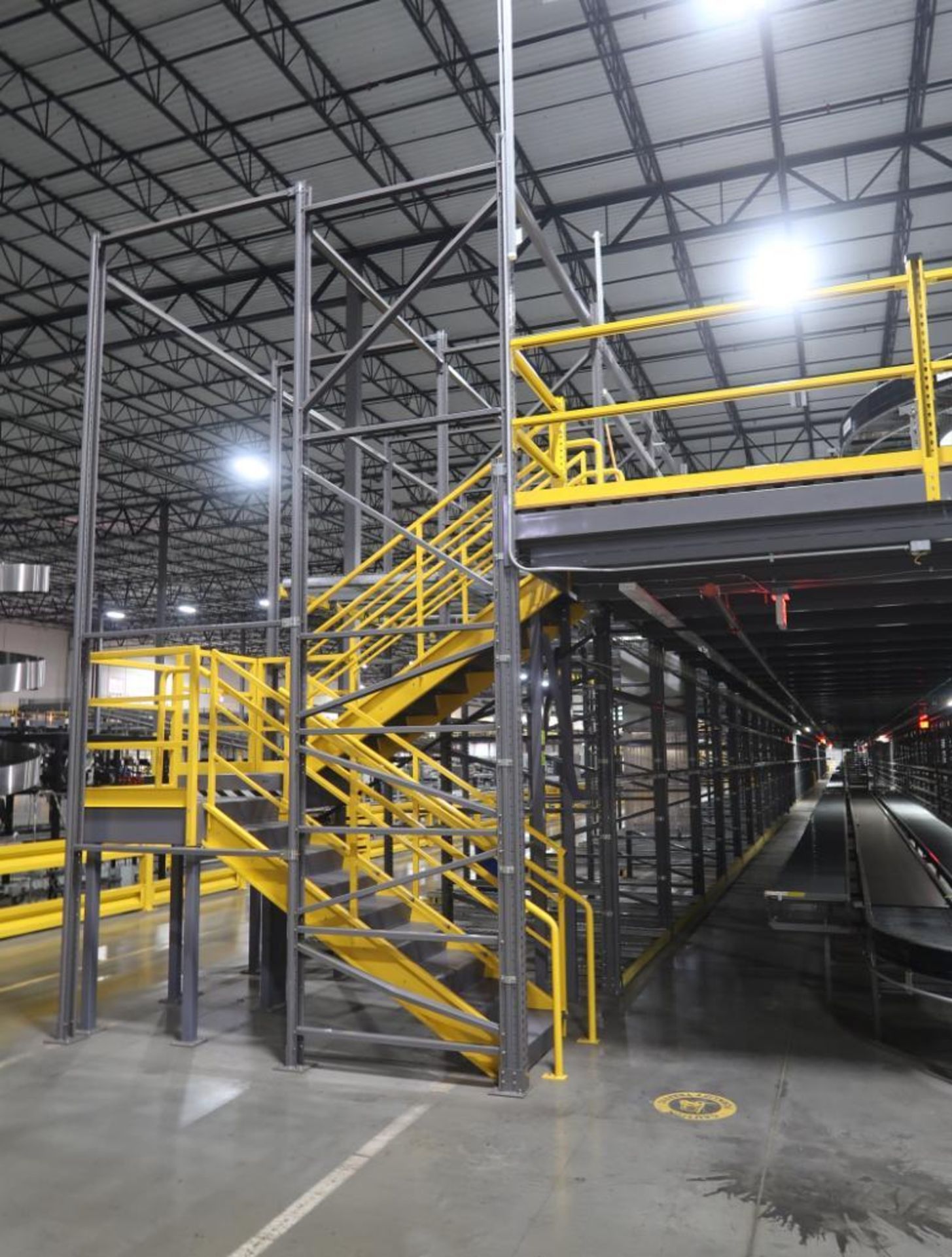 11) sections of pallet racking w/ gravity flow rollers - Image 5 of 7