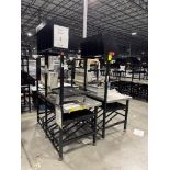 steel frame work benches w/ stainless work surface