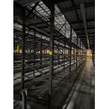 10) sections of pallet racking