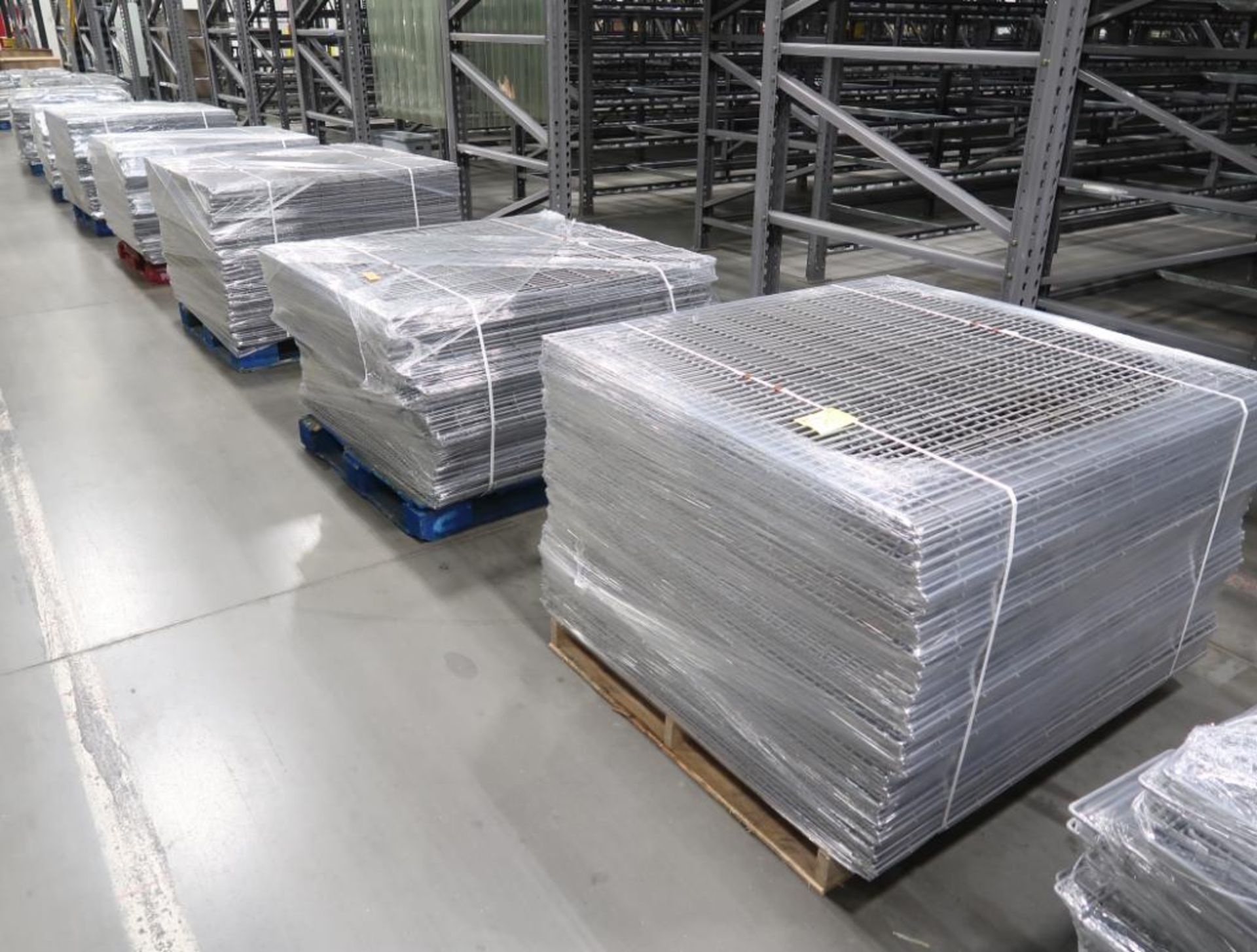 pallets of pallet racking decking